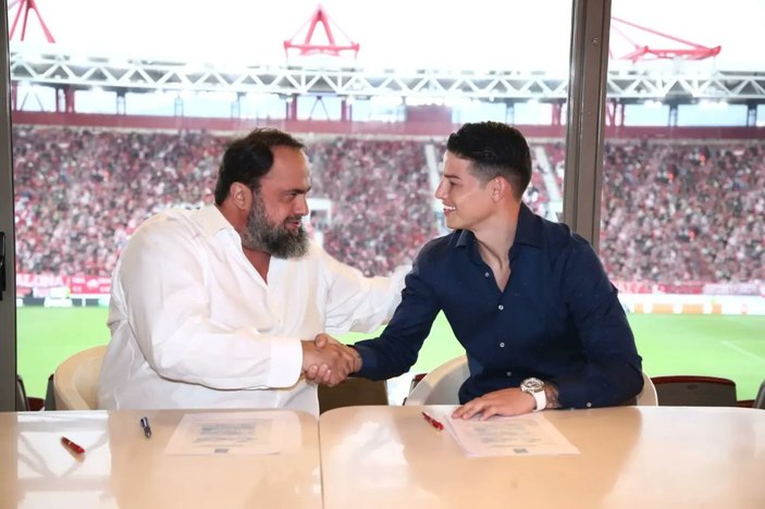 James Rodriguez, Olympiakos'da