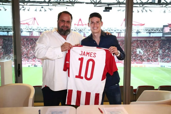 James Rodriguez, Olympiakos'da