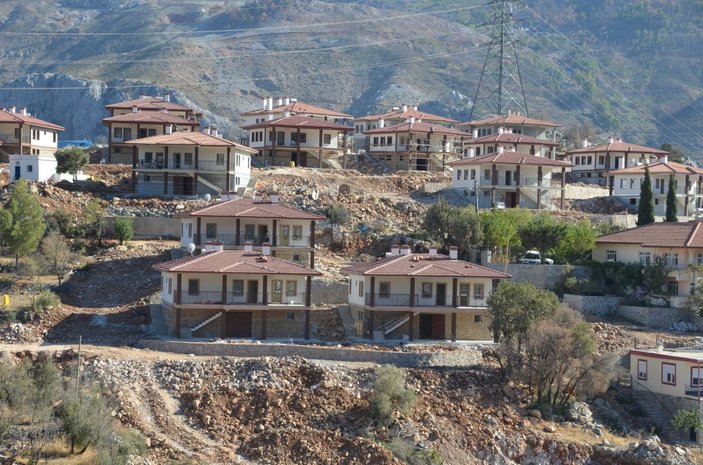 Antalya'da orman yangını sonrası yeni bir köy inşa edildi