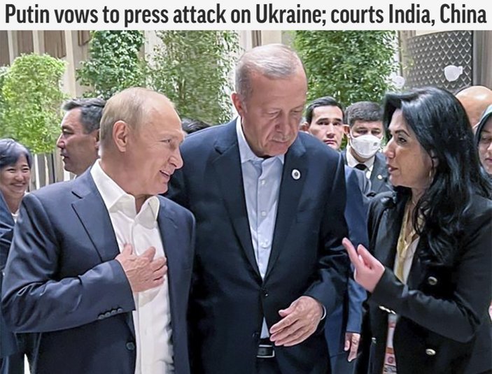 Cumhurbaşkanı Erdoğan ile Putin'in görüşmesi dünya basınında