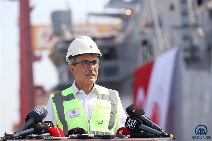 İsmail Demir: TCG Anadolu gemisinde geri sayım başladı