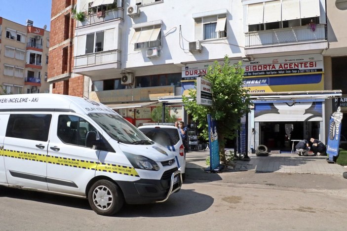 Antalya'da eski eşinin iş yerini yakan kadın böyle görüntülendi