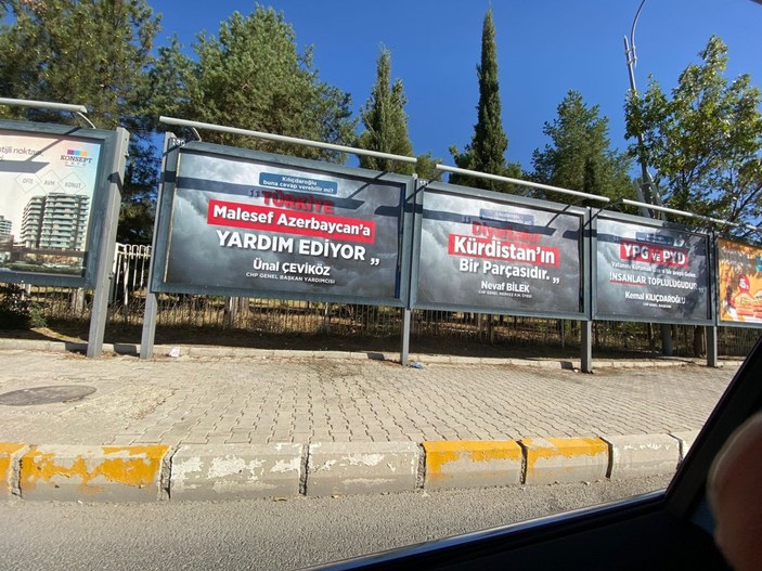 Kemal Kılıçdaroğlu için Elazığ’da hazırlanan afişler