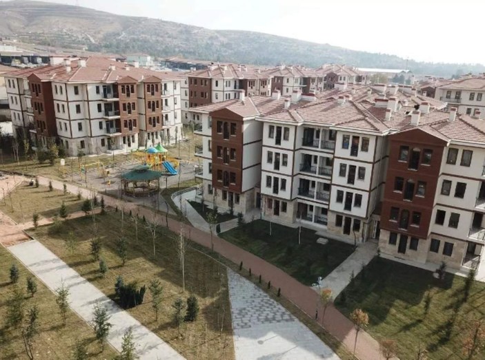 Tokat’ta '100 bin sosyal konut' projesindeki 300 daire tamamlandı