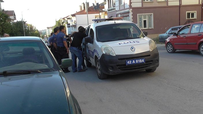 Konya'da iki grubun para kavgasını polis ayırdı