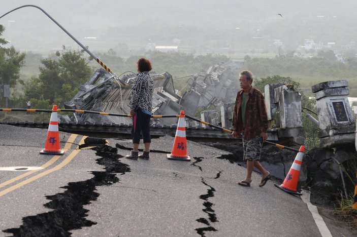 Tayvan’da depremin bilançosu
