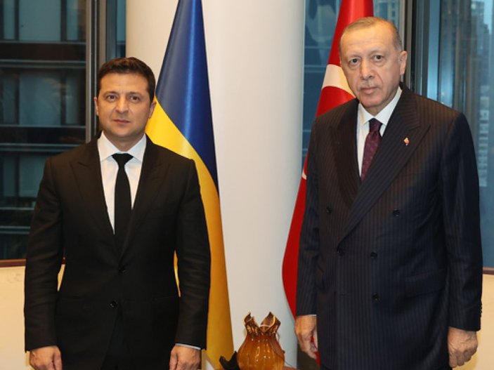 Cumhurbaşkanı Erdoğan, Ukrayna Devlet Başkanı ile telefonda görüştü