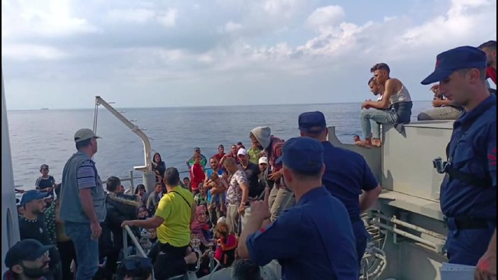 Antalya’da, 283 kaçak göçmen kurtarıldı