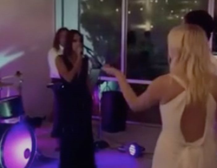 ABD'de aldatılan kadın düğünde intikam aldı