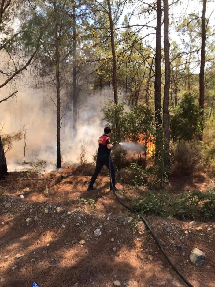 Marmaris'teki orman yangınıyla ilgili 85 yaşındaki bir arıcı gözaltına alındı