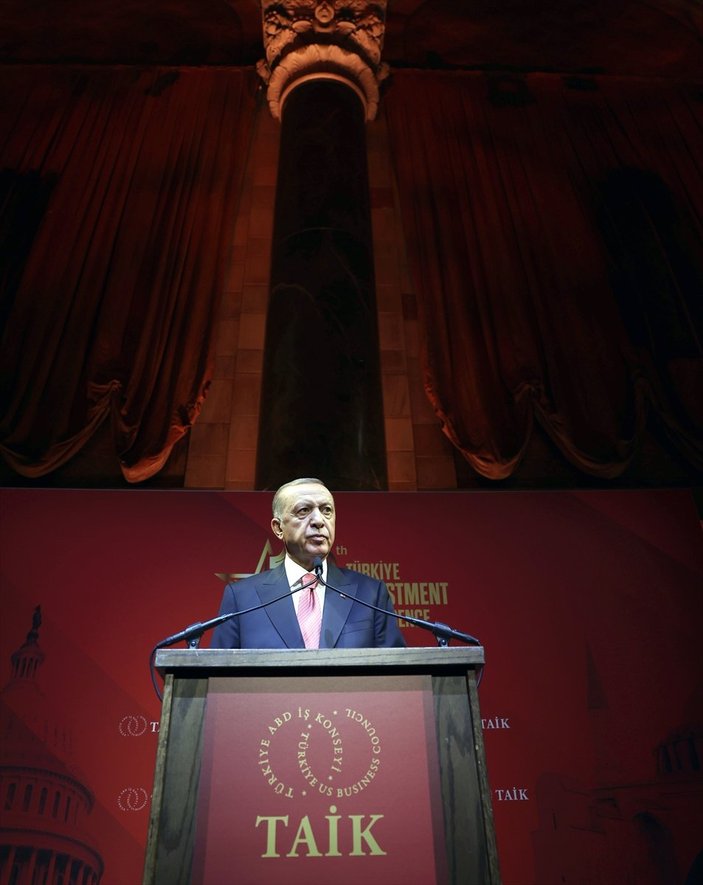 Cumhurbaşkanı Erdoğan, ABD'li iş insanlarıyla buluştu