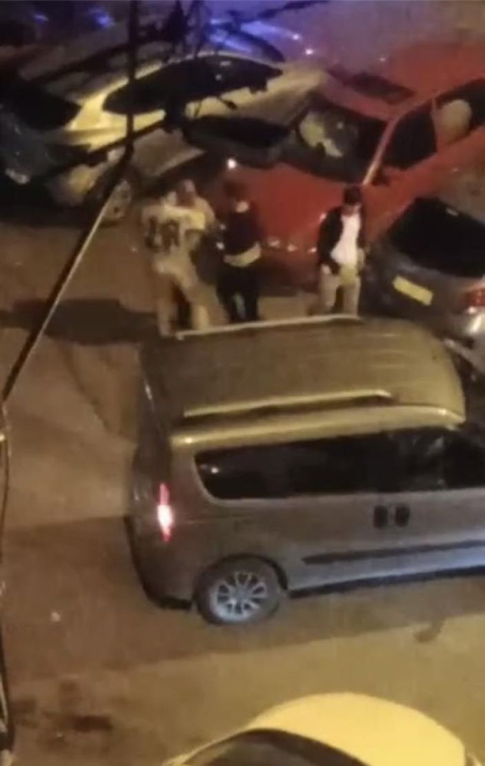 Bursa'da otopark kavgasına mahalleli müdahale etti