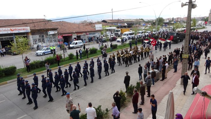 Şehit Muhammed Karaçam, Çorum'da son yolculuğuna uğurlandı