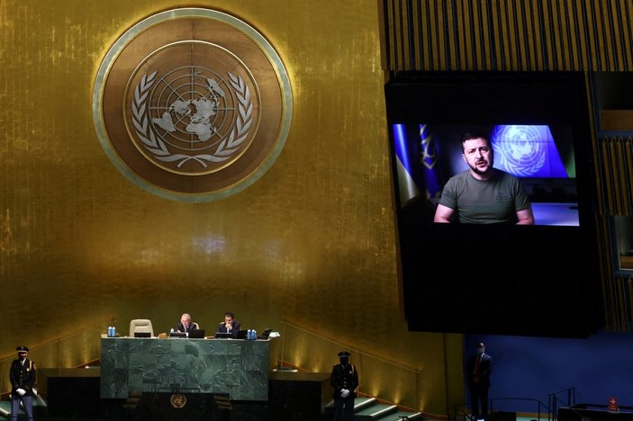 Zelensky: Rusya’nın, BM’deki veto hakkı elinden alınmalı