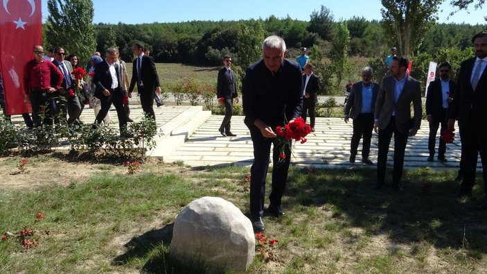 Mehmet Ersoy, Çanakkale Gelibolu Tarihi Sualtı Parkı'nda anı dalışına katıldı