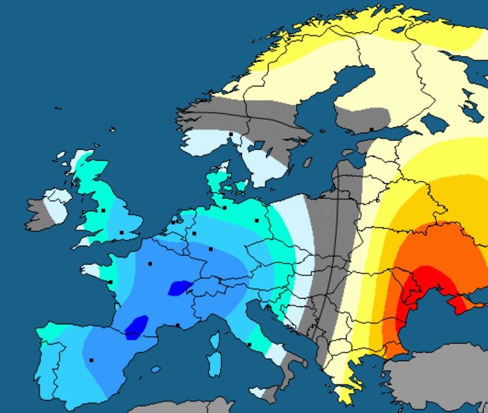 Avrupa'da soğuk hava dalgası: Enerji krizinin ortasında ilk sınama