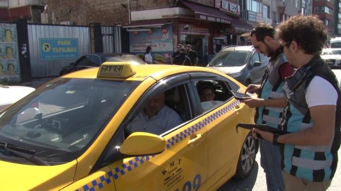 Kadıköy’de ticari taksi denetimi: 8 sürücüye ceza