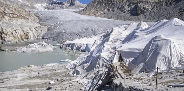İsviçre, buzulların erimesine karşı 3 milyar frank harcayacak