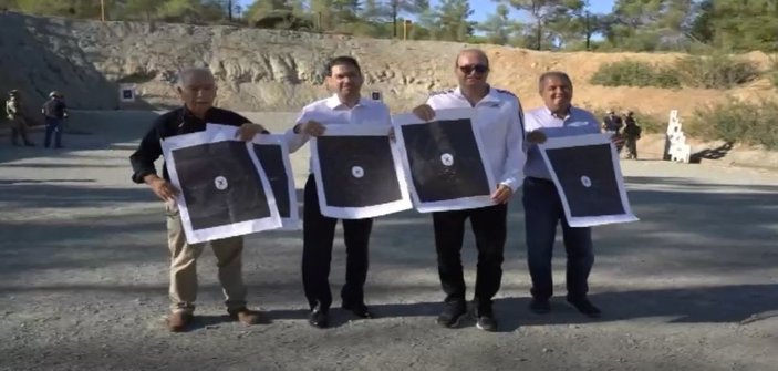 Güney Kıbrıs Rum kesiminde milletvekilleri silah eğitimi aldı
