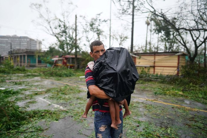 Ian Kasırgası Küba’yı vurdu: 850 bin kişi elektriksiz kaldı