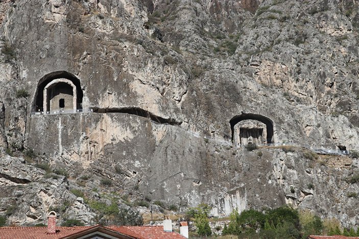 Harşena Dağı ve Pontus Kral Kaya Mezarları UNESCO yolunda