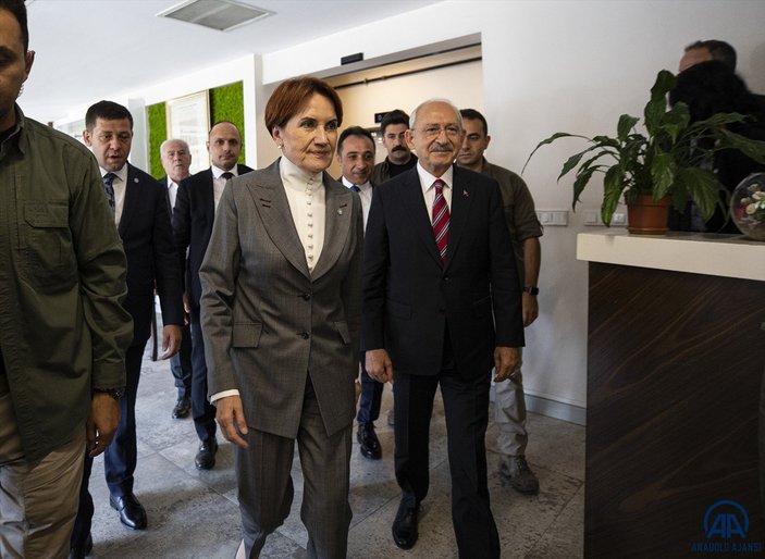 Kemal Kılıçdaroğlu, Meral Akşener ile bir araya geldi