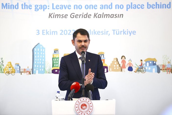 Murat Kurum: Türkiye dünyaya örnek olmaya devam ediyor