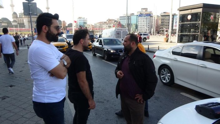 Taksim’de ticari taksi denetiminde şoförlere ceza yağdı