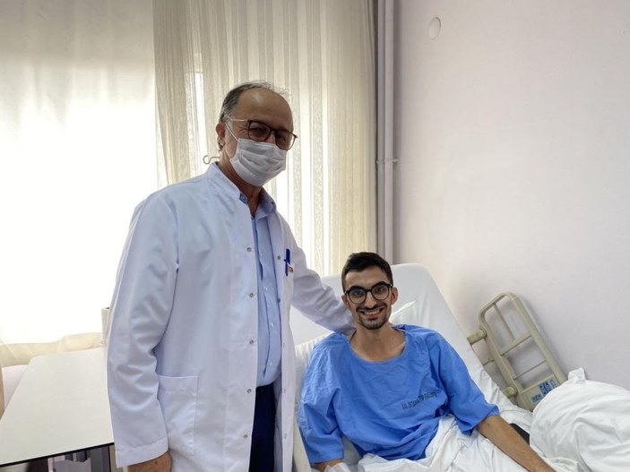 ABD’de kaza geçiren üniversiteli genç Türkiye’de sağlığına kavuştu