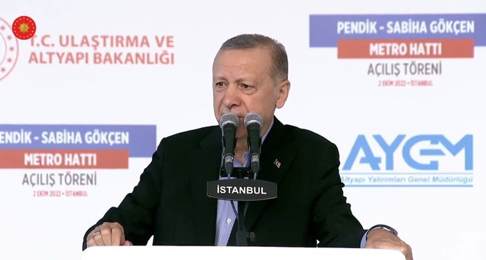 Cumhurbaşkanı Erdoğan'dan Ekrem İmamoğlu'na salvolar