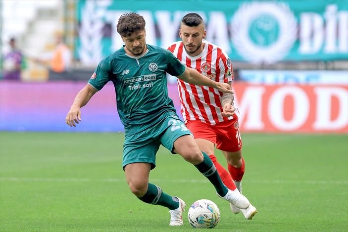 a Konyaspor, Ümraniyespor'u tek golle mağlup etti