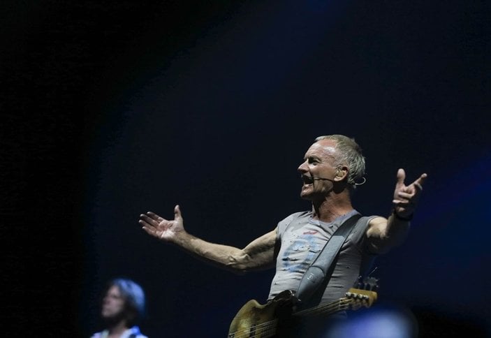 Sting, Saraybosna'da sahneye çıktı