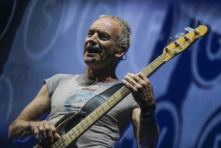Sting, Saraybosna'da sahneye çıktı