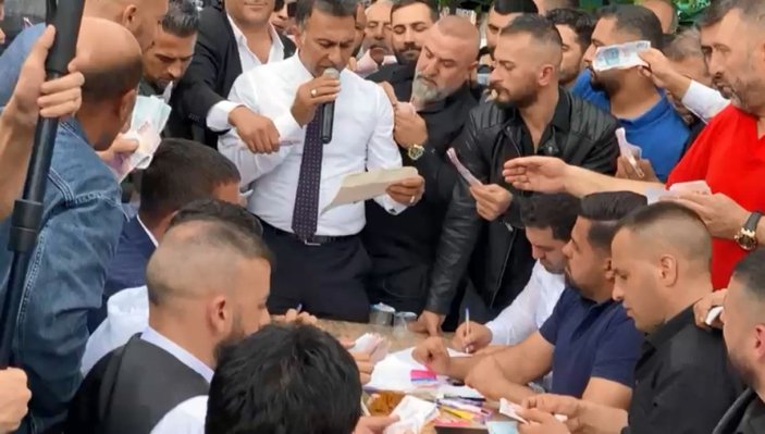 Kocaeli'de aşiret düğünü hasılatı: 11 milyon 500 bin lira toplandı