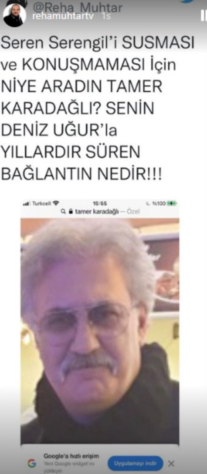 Tamer Karadağlı, Reha Muhtar olayına el attı