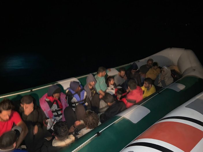 Muğla'da 19 göçmen yakalandı, 14 düzensiz göçmen kurtarıldı