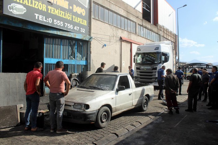 Kayseri'de yakıt tankı patladı: Yaralılar var