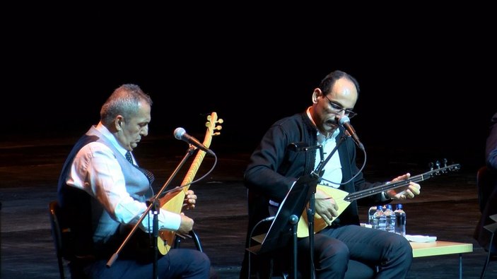 Cumhurbaşkanlığı Sözcüsü İbrahim Kalın, AKM’de konser verdi