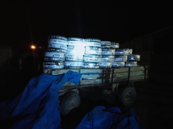 Konya’da, kiralık kamyonetle gelip 600 bin liralık boruları çaldılar