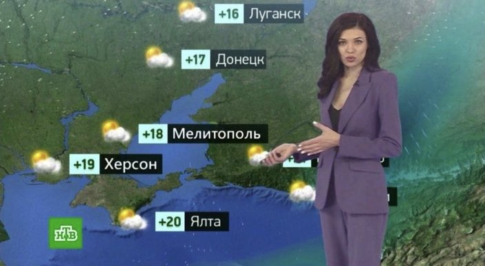 Rus kanalları, hava durumuna referandumla katılan bölgeleri ekledi