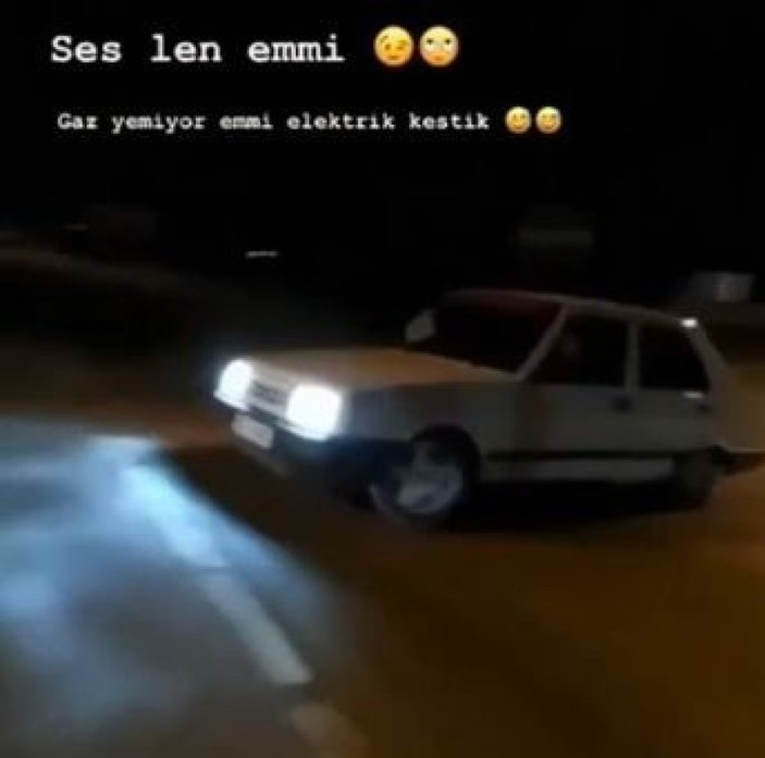 Konya'da sosyal medyada paylaştığı drift videosuna para cezası