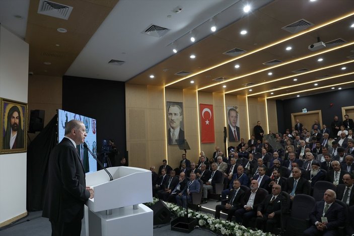 Cumhurbaşkanı Erdoğan yeni cemevlerinin açılışını yaptı