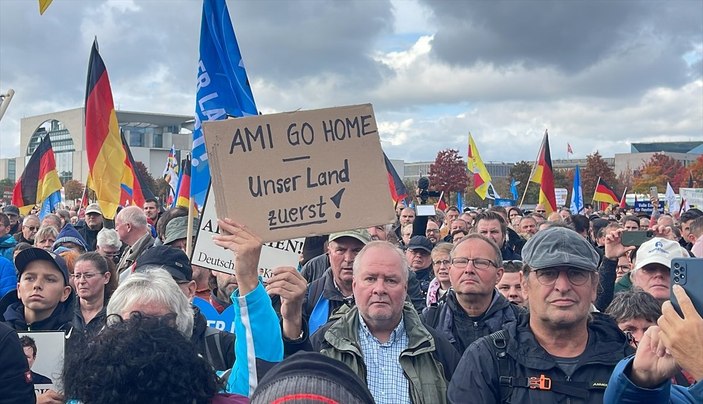 Almanya’da hükümetin enerji politikaları protesto edildi