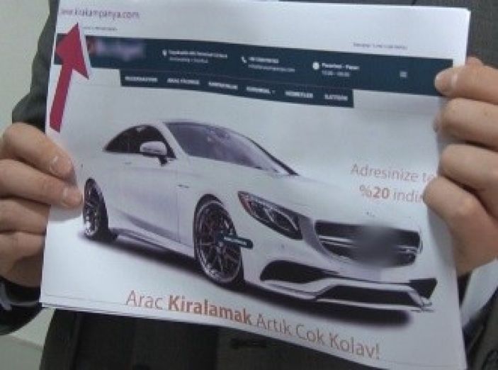 Konya'da sahte araç kiralama sitesi kurup 208 kişiyi dolandırdılar