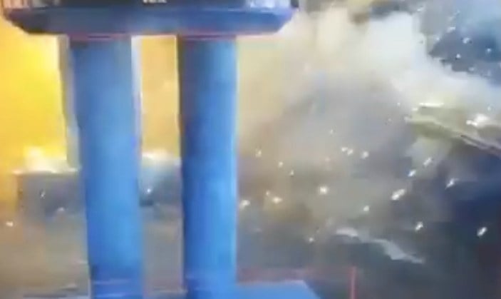 Kırım Köprüsü'nde patlama yaşandı