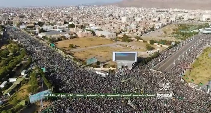 Yemen'de milyonlarca kişi Mevlid Kandili'ni kutladı