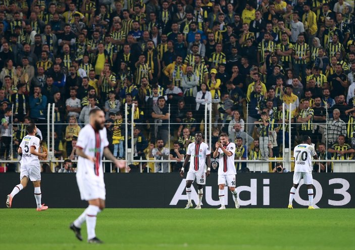 Fenerbahçe, Fatih Karagümrük'ü mağlup etti