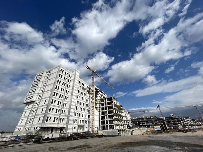 Aydın Şehir Hastanesi inşaatının yüzde 65'i tamamlandı