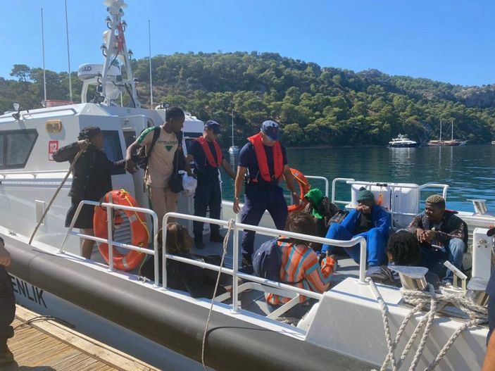 i Muğla'da 27 düzensiz göçmen yakalandı