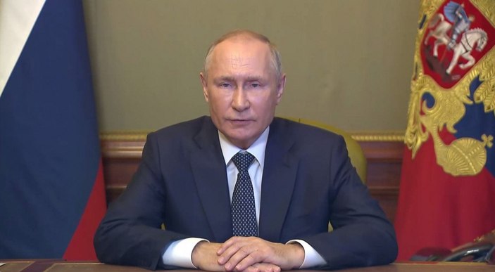 Putin'den saldırı açıklaması